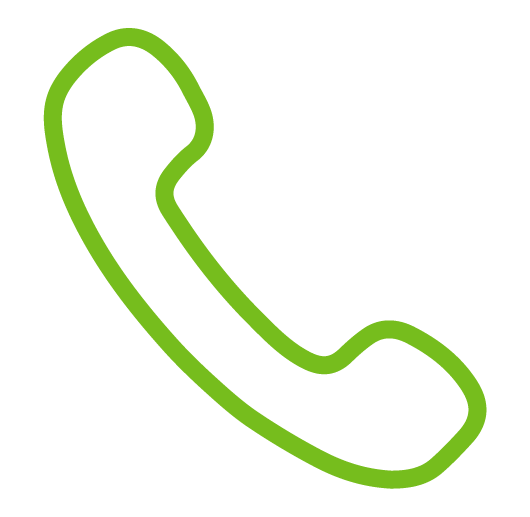 light green phone icon